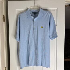 Masters Light Blue Polo Shirt. Large. Augusta.